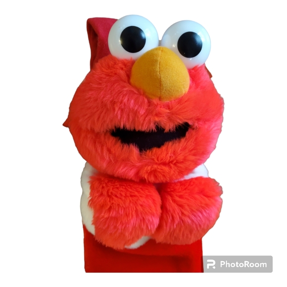 Sesame Street Elmo Plush Christmas Holiday Stocking New - Picture 5 of 7